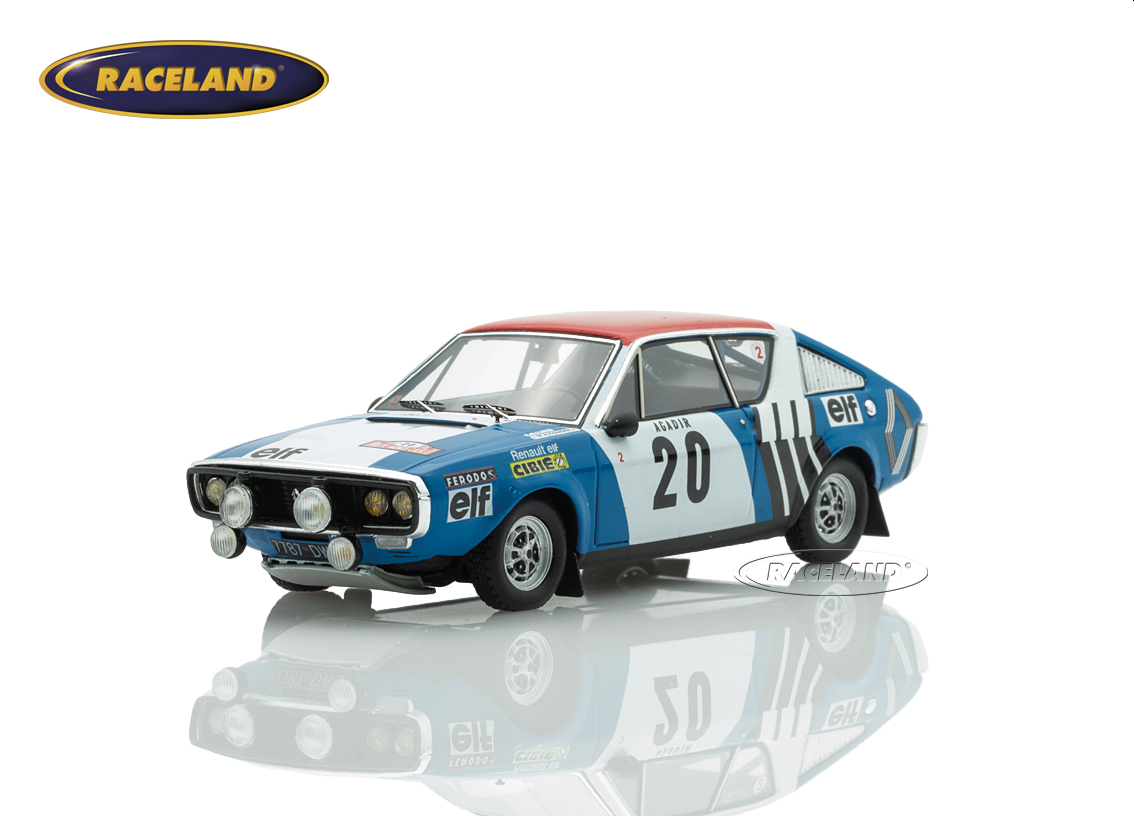 Renault 17 Gordini Alpine Renault 5° Rallye Monte Carlo 1975