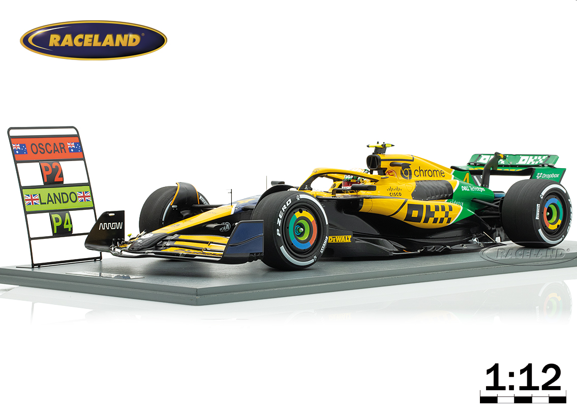 McLaren MCL38 Mercedes F1 Senna Design 4° Monaco GP 2024