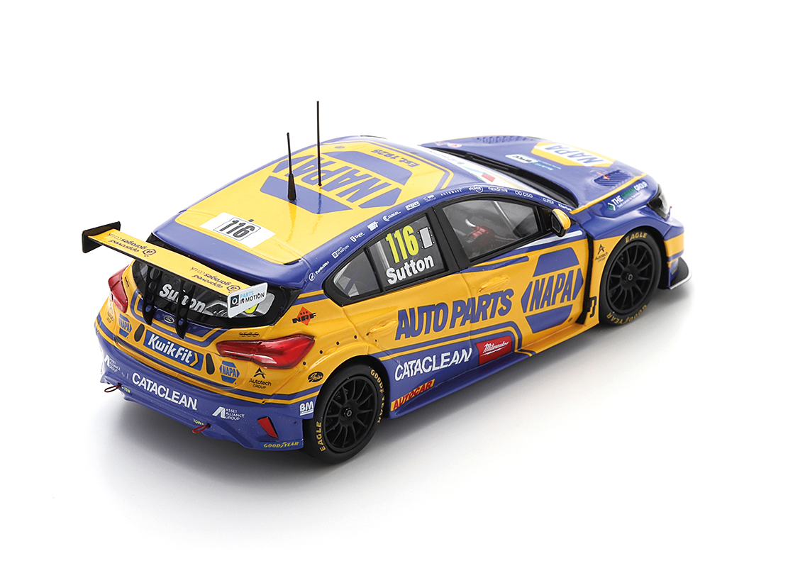Ford Focus NAPA Racing UK winner race 1 & 2 BTCC Donington 2025