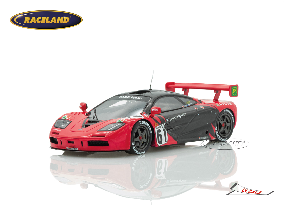 McLaren F1 GTR Team LARK GT500 winner round 2 JGTC Fuji 1996