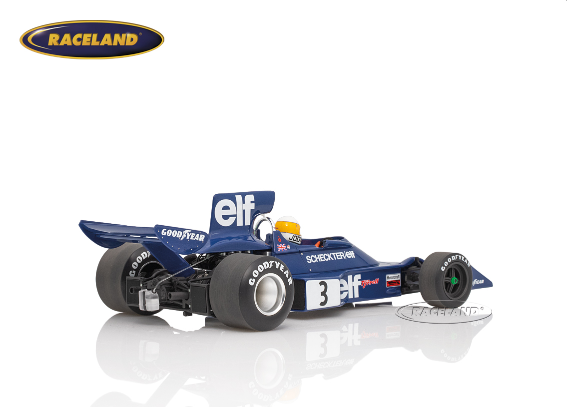 Tyrrell 007 Cosworth V8 F1 Elf Team winner Swedish GP Anderstorp 1974