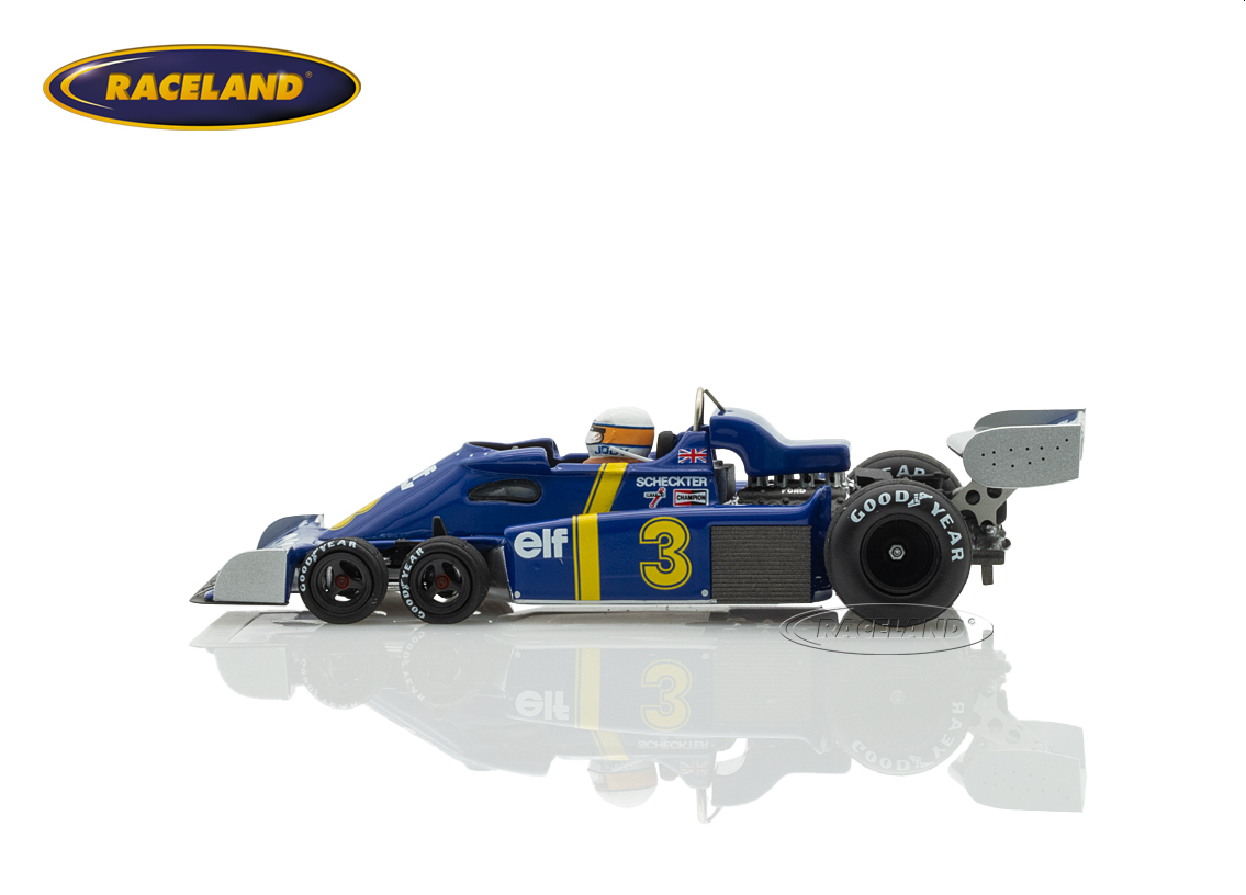 Tyrrell P34 Cosworth V8 elf Team Tyrrell F1 4° Belgian GP Zolder 1976