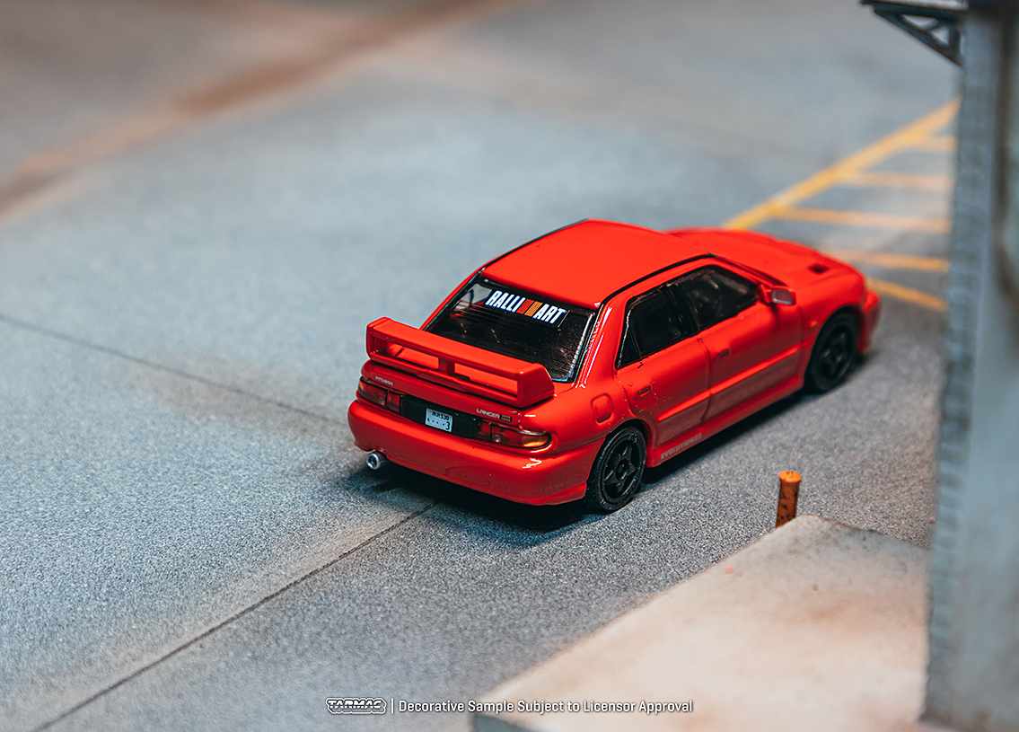 Mitsubishi Lancer GSR Evolution III 1995 - red