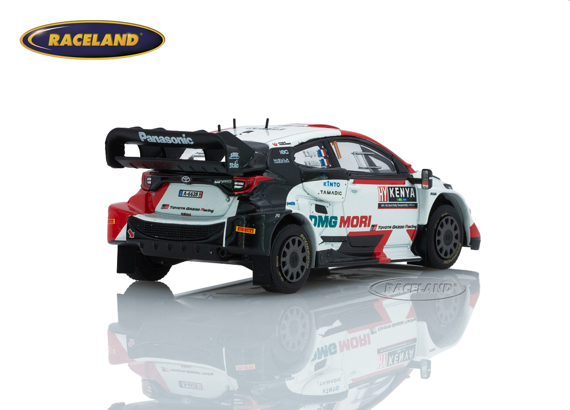 Toyota GR Yaris Rally1 Gazoo Racing WRT 4° Safari Rally Kenya 2022