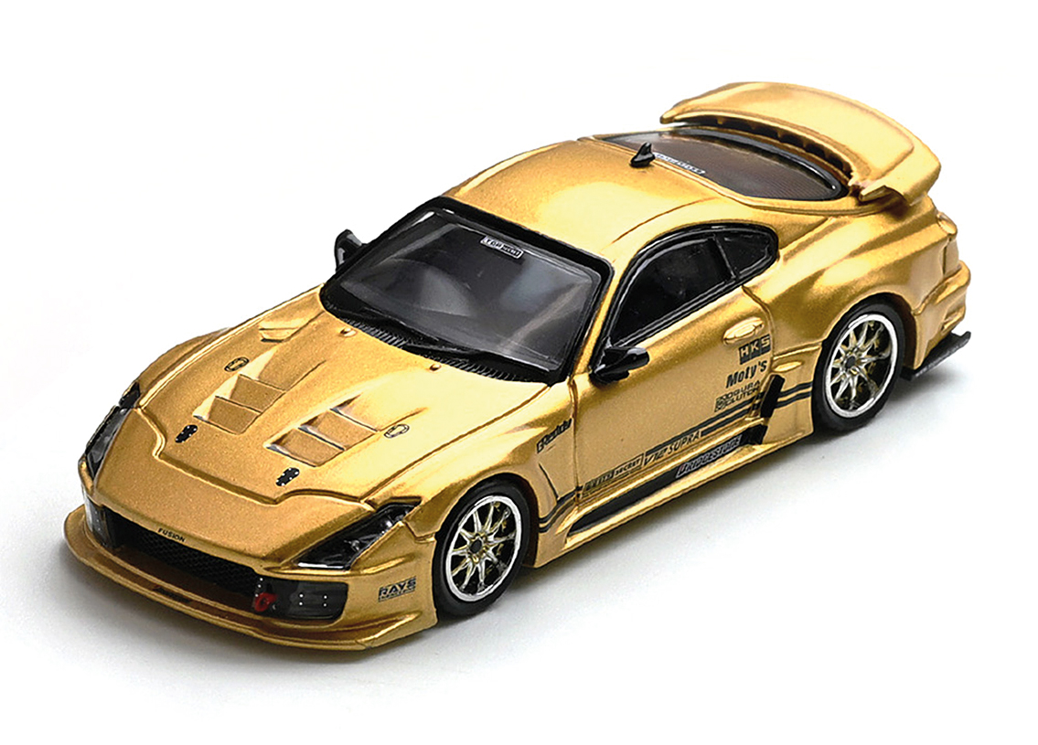 Toyota V12 Supra top secret - gold