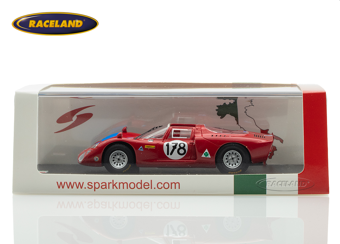 Alfa Romeo T33-2 Racing Team V.D.S. 5° Targa Florio 1968