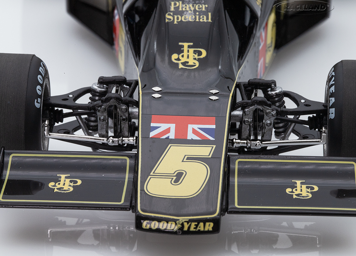 Lotus 77 Cosworth V8 F1 John Player Team Lotus Brazilian GP Interlagos 1976