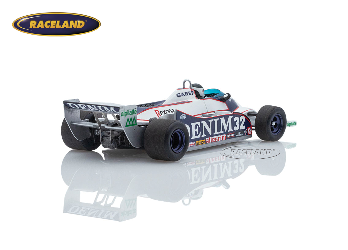 Osella FA1B Cosworth V8 F1 Denim 8° British GP Silverstone 1981
