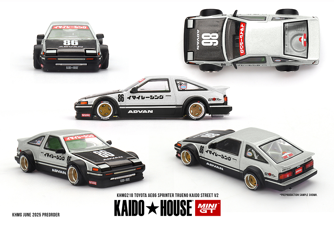 Toyota AE86 Sprinter Trueno Kaido Street V2 1983