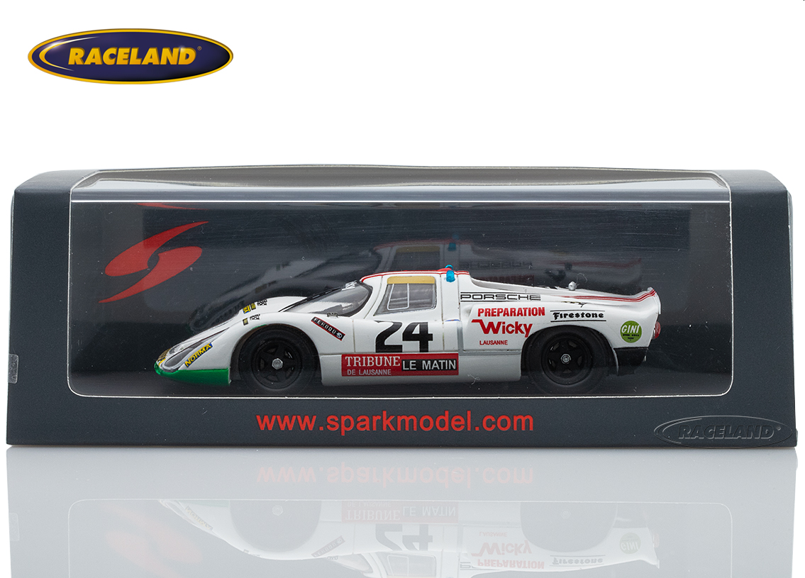 Porsche 907 Wicky Racing Team UTA 18° Le Mans 1972