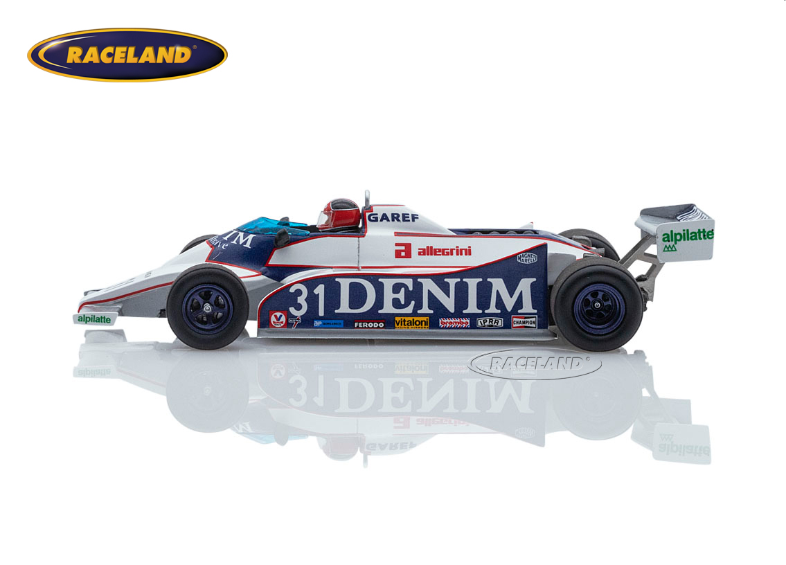 Osella FA1B Cosworth V8 F1 Denim 13° Belgian GP Zolder 1981