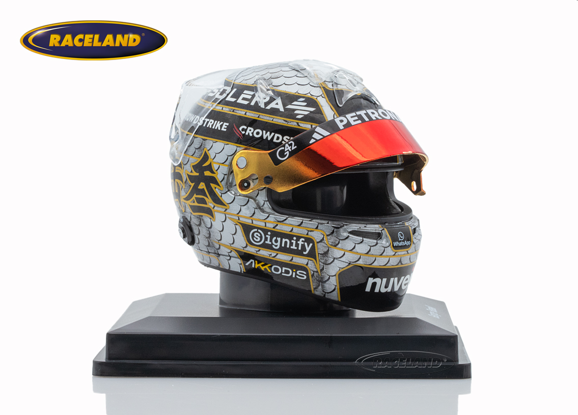Helmet F1 Team Mercedes AMG Petronas Chinese GP 2025