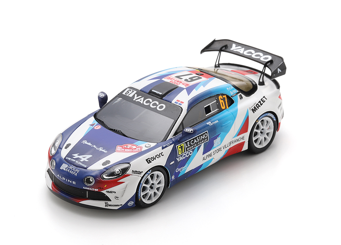 Alpine A110 Rally RGT CHL Sport Auto 17° Rallye Monte Carlo 2025