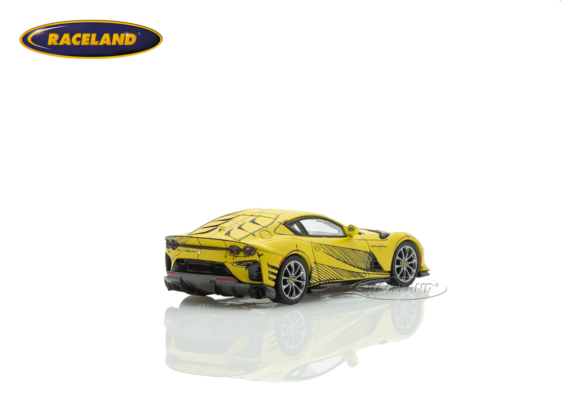 Ferrari 812 Competitizione Tailor Made 2021 - yellow