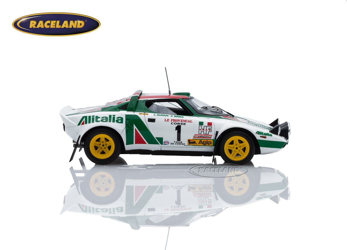 Lancia Stratos HF Alitalia winner Rallye France Tour de Corse 1976