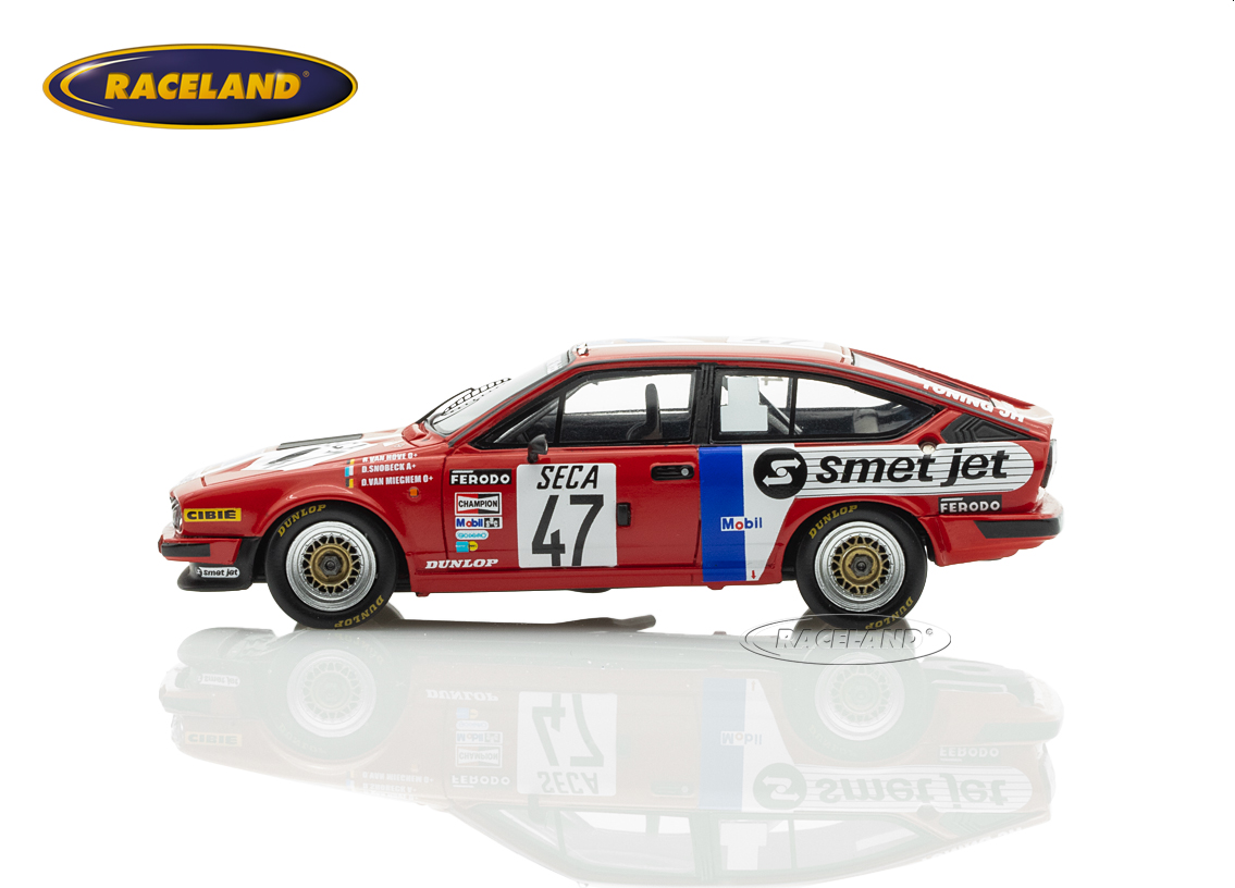 Alfa Romeo GTV6 van Hove Mobil Smet Jet 24H Spa ETCC 1982