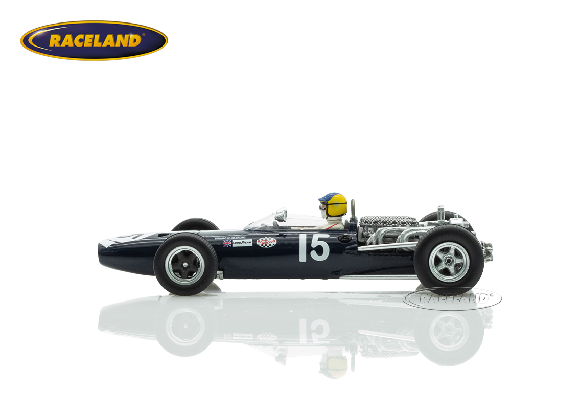 BRM P261 V12 F1 Bernard White Racing 6° Gold Cup Oulton Park 1968