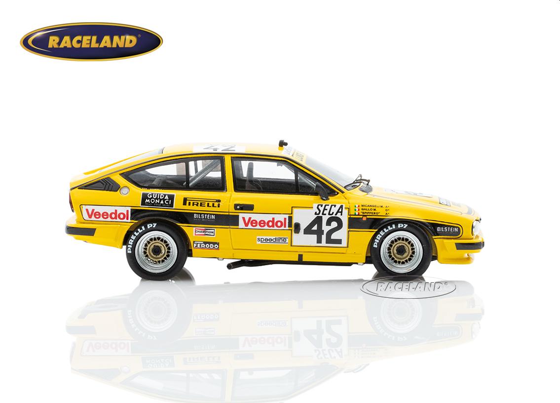 Alfa Romeo Alfetta GTV6 Luigi Racing 11° 24H Spa 1983