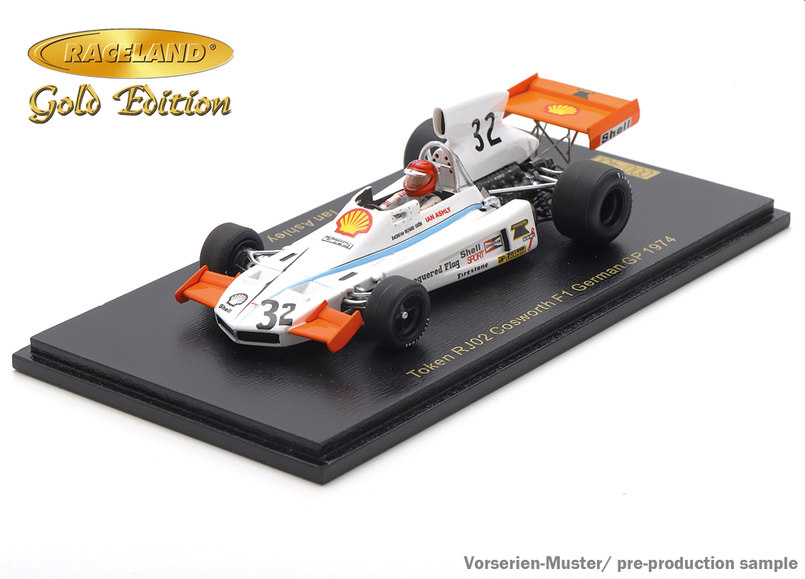 Token RJ02 Cosworth V8 F1 Shell 14° German GP Nürburgring 1974