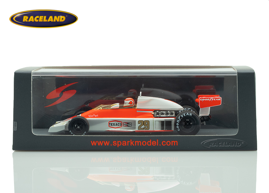 McLaren M23 Cosworth F1 BS Fabrications 9° Italian GP Monza 1978