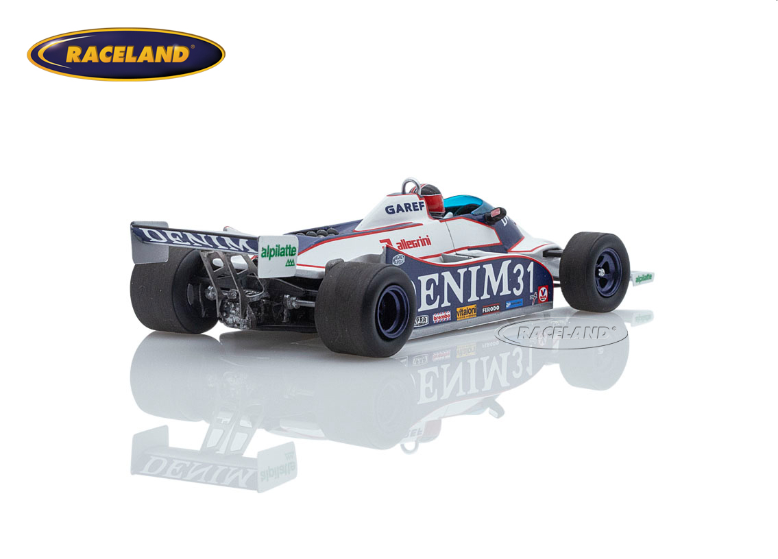 Osella FA1B Cosworth V8 F1 Denim 13° Belgian GP Zolder 1981