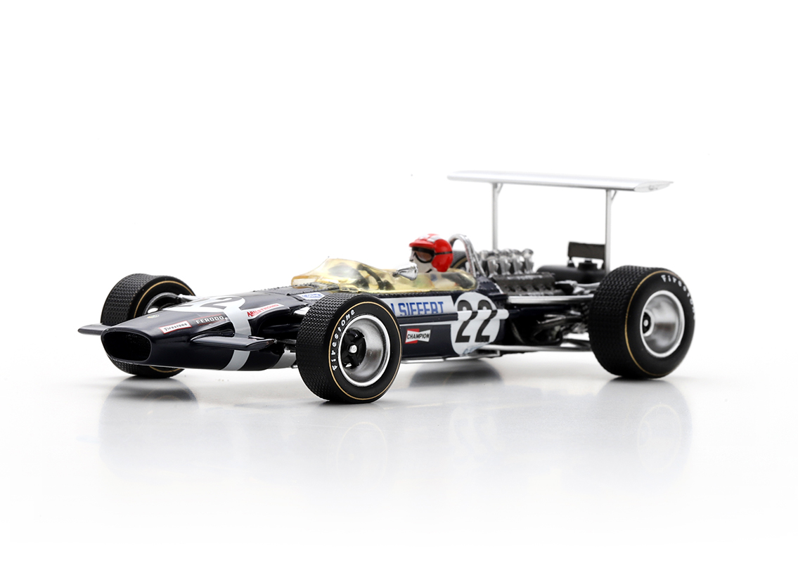 Lotus 49B Cosworth V8 F1 Rob Walker winner British GP Brands Hatch 1968
