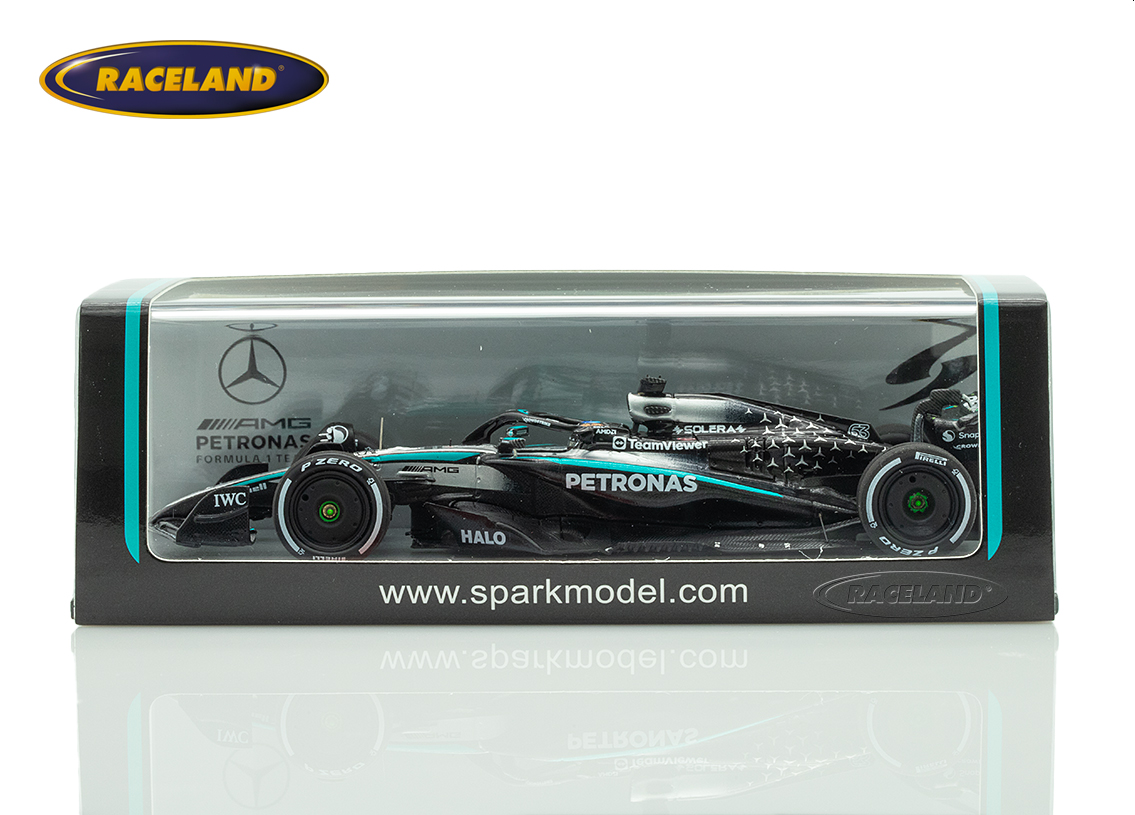 Mercedes F1 W16 AMG Petronas F1 2° Las Vegas GP 2025 150th GP