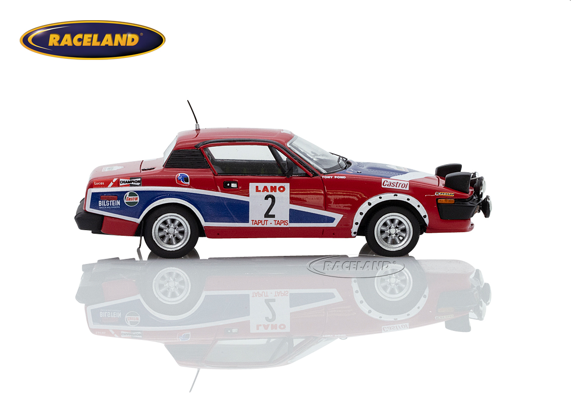 Triumph TR7 V8 British Leyland Cars winner Rallye Ypres 1978