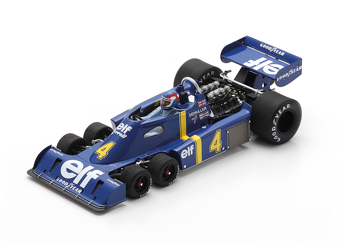 Tyrrell P34 Cosworth V8 elf Team Tyrrell F1 2° Swedish GP Anderstorp 1976
