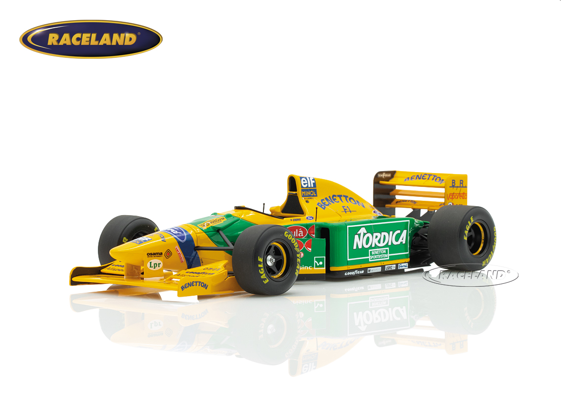 Benetton B193B Cosworth V8 F1 Test Barcelona 1993