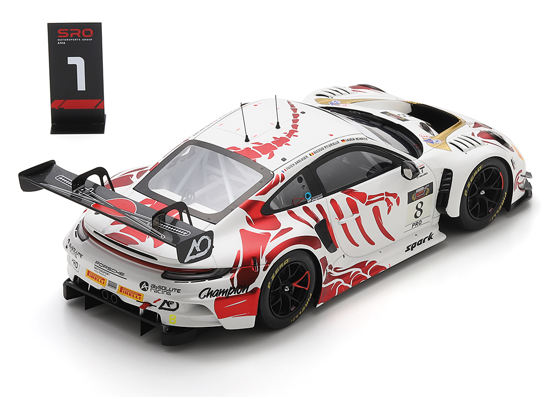 Porsche 911 GT3 R AO by Absolute Racing Bushi Rex winner Suzuka 1000km 2026