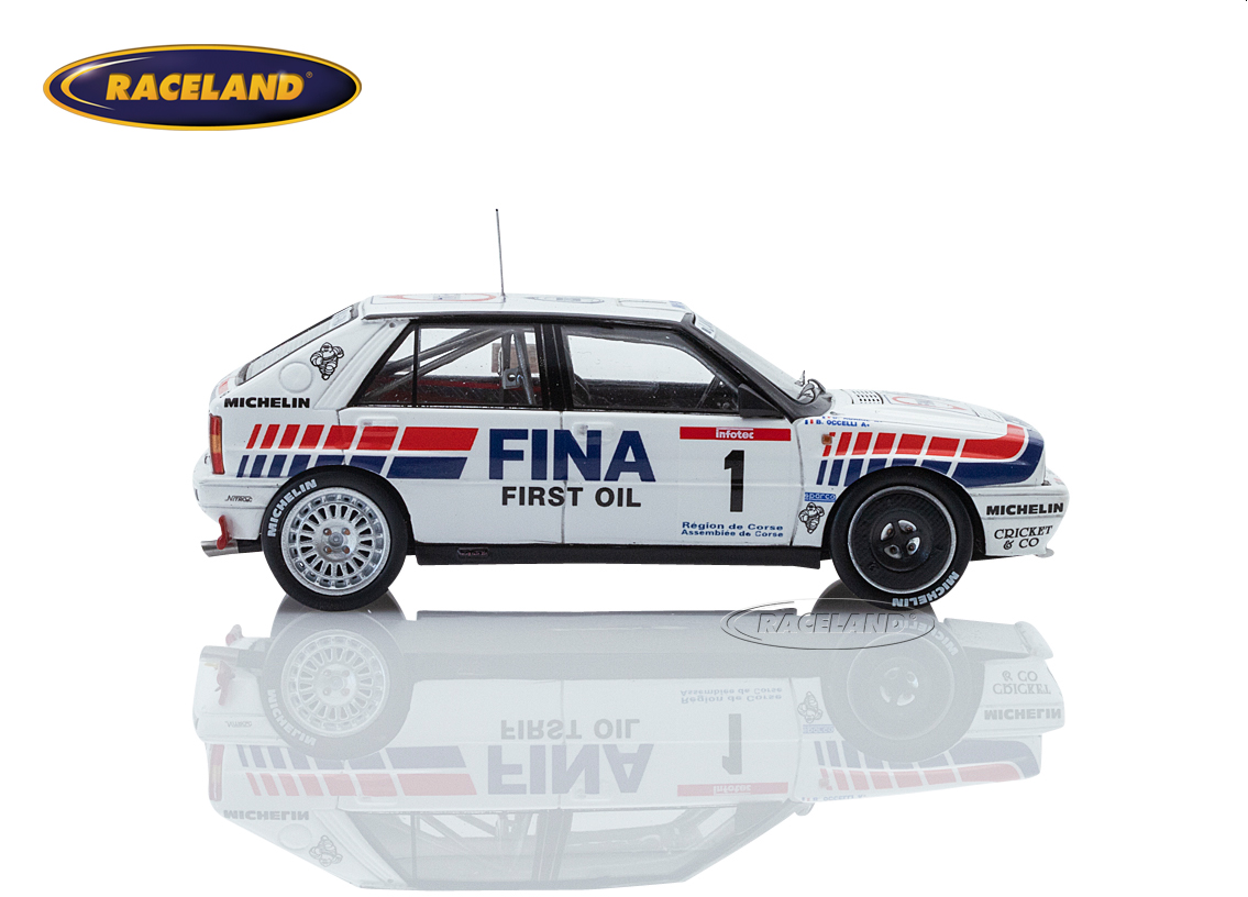 Lancia Delta Integrale 16V Jolly Club Fina 2° Tour de Corse France 1991