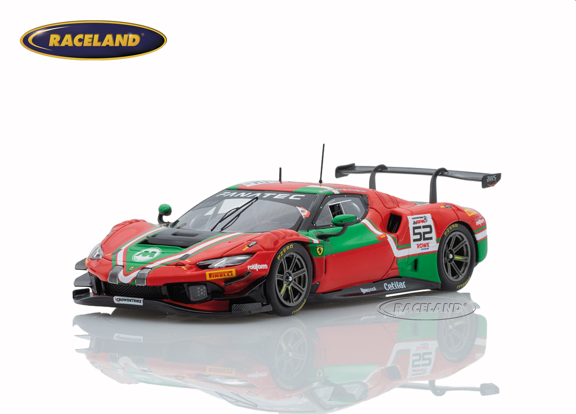 Ferrari 296 GT3 AF Corse 13° 24H Spa 2024 2° Bronze Cup