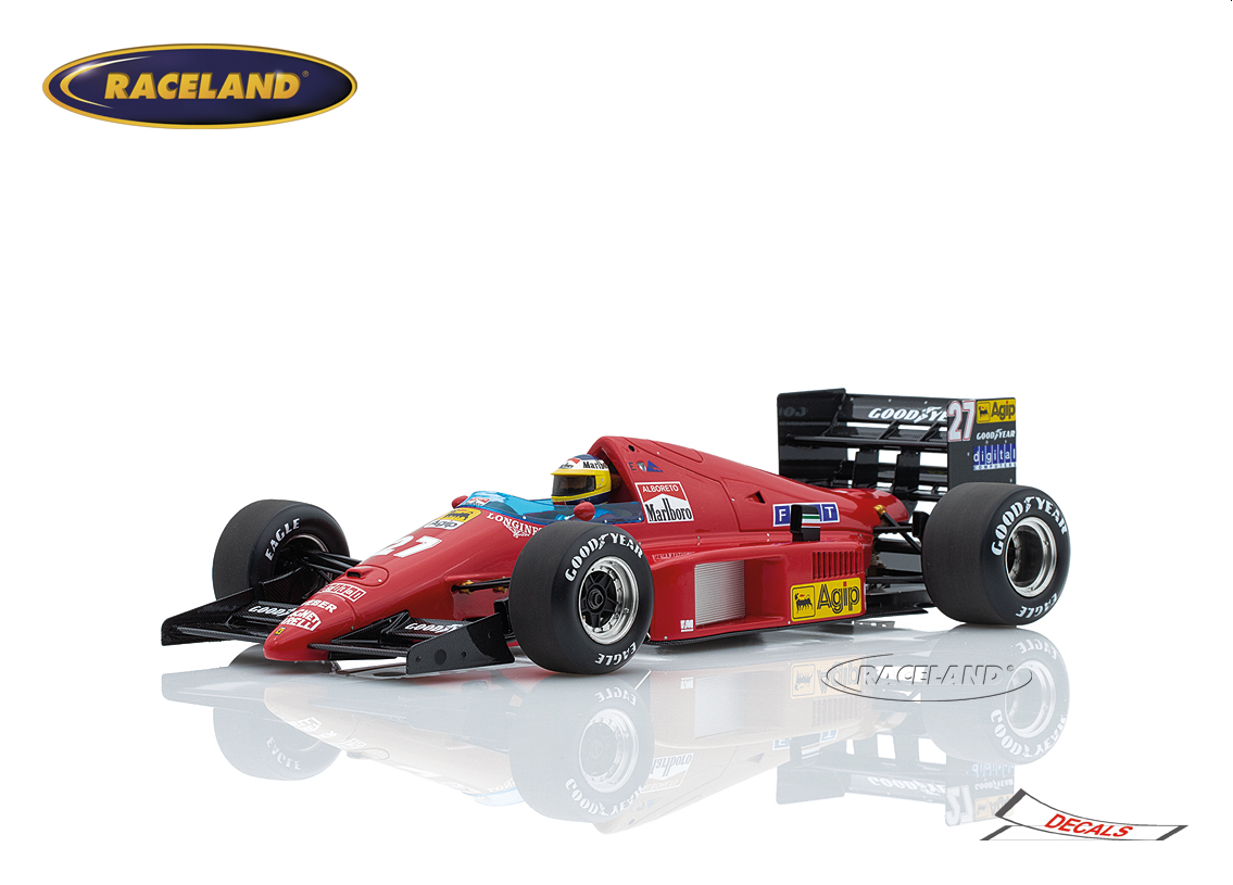 Ferrari F1-86 V6 Turbo Scuderia Ferrari 2° Austrian GP 1986