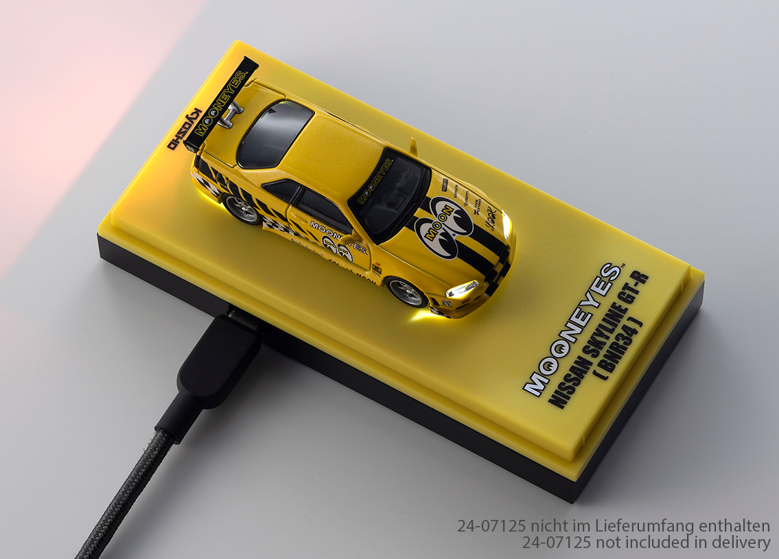 Nissan Sklyine GT-R R34 Mooneyes 2 2026 with LED front and rear lights