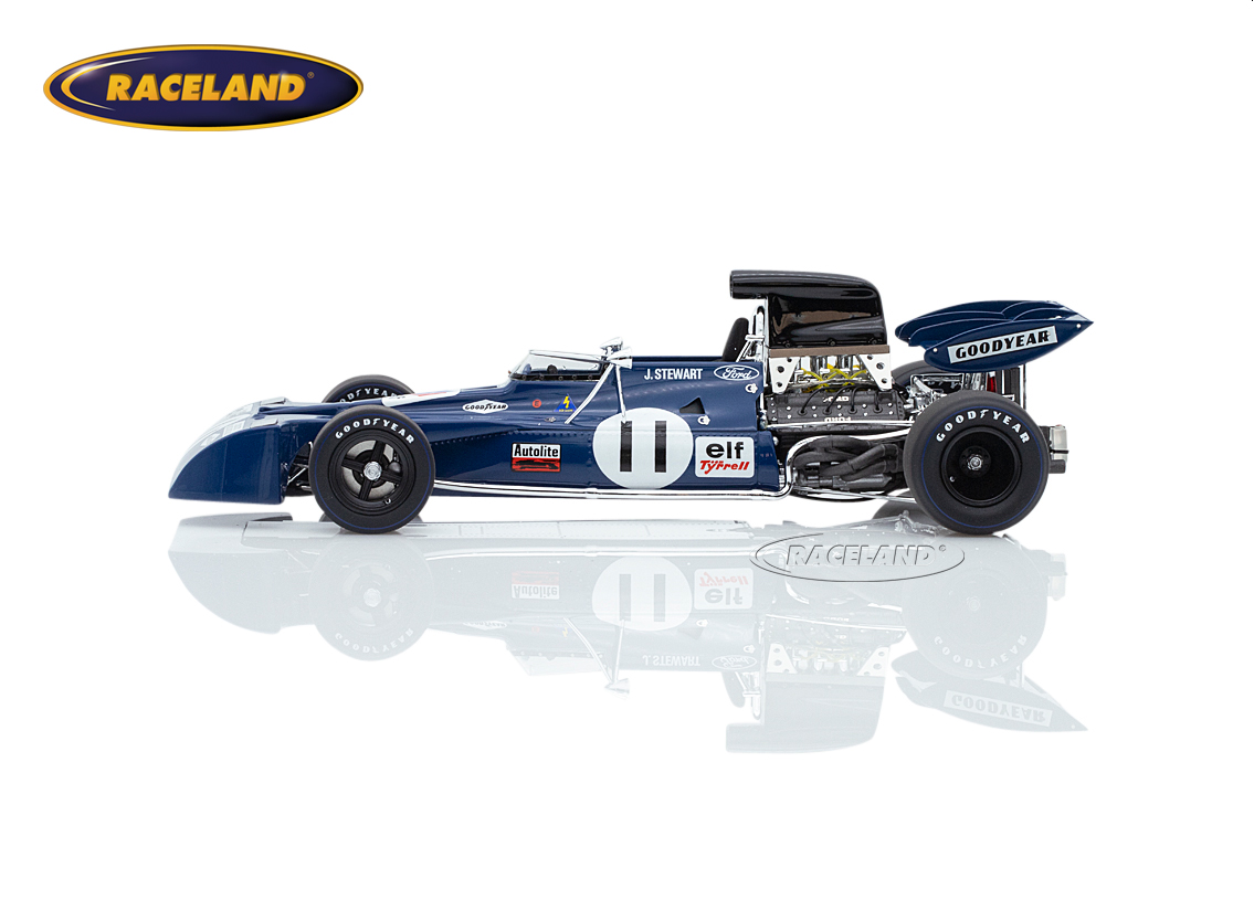 Tyrrell 003 Cosworth V8 F1 elf Team winner French GP World Champion 1971