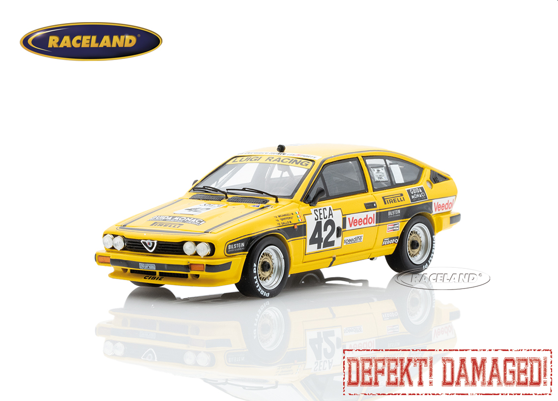 Alfa Romeo Alfetta GTV6 Luigi Racing 11° 24H Spa 1983