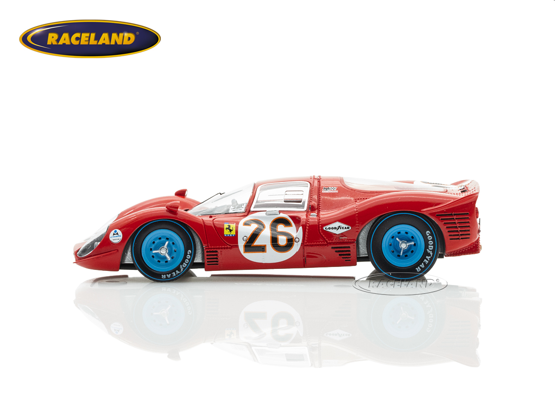 Ferrari 412 P Berlinetta N.A.R.T. 3° Daytona 24H 1967