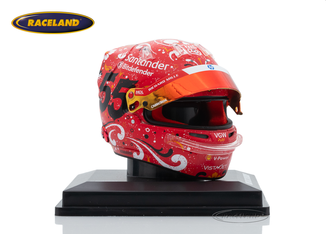 Helmet Scuderia Ferrari F1 winner GP Mexico City 2024
