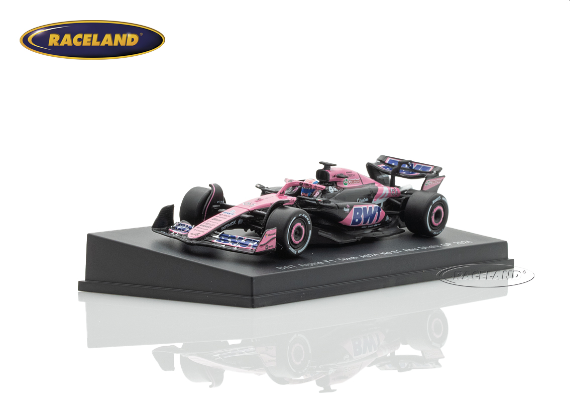 Alpine A524 Renault F1 BWT 15° Abu Dhabi GP 2024
