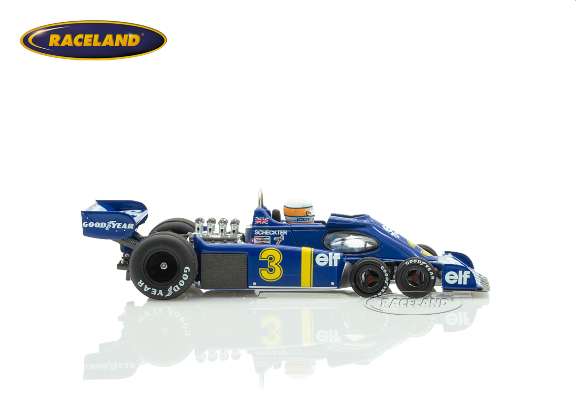 Tyrrell P34 Cosworth V8 elf Team Tyrrell F1 2° British GP Brands Hatch 1976