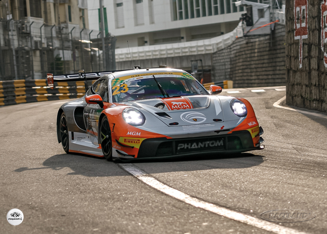 Porsche 911 GT3 R Phantom Global Racing FIA GT World Challenge Macau 2025