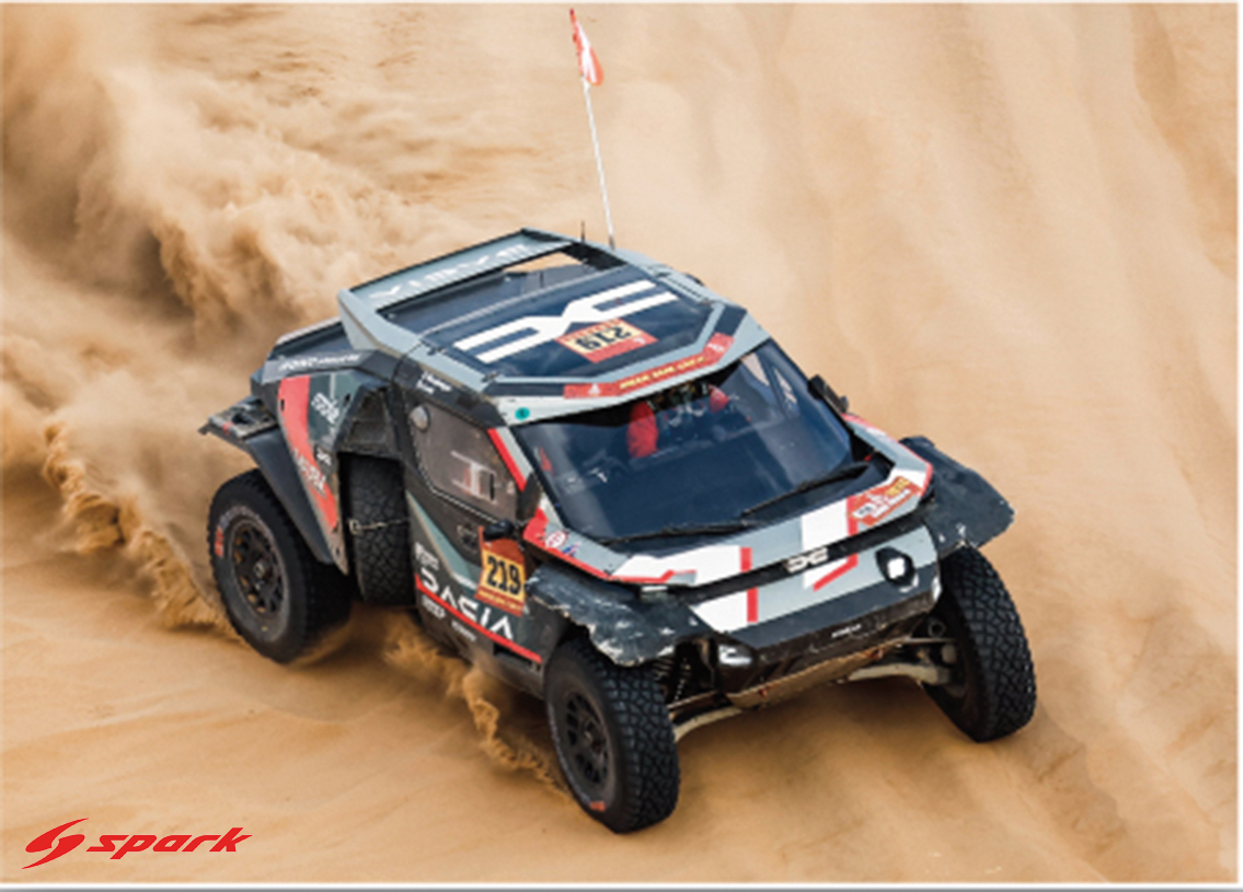 Dacia Sandrider 4° Rallye Dakar 2026