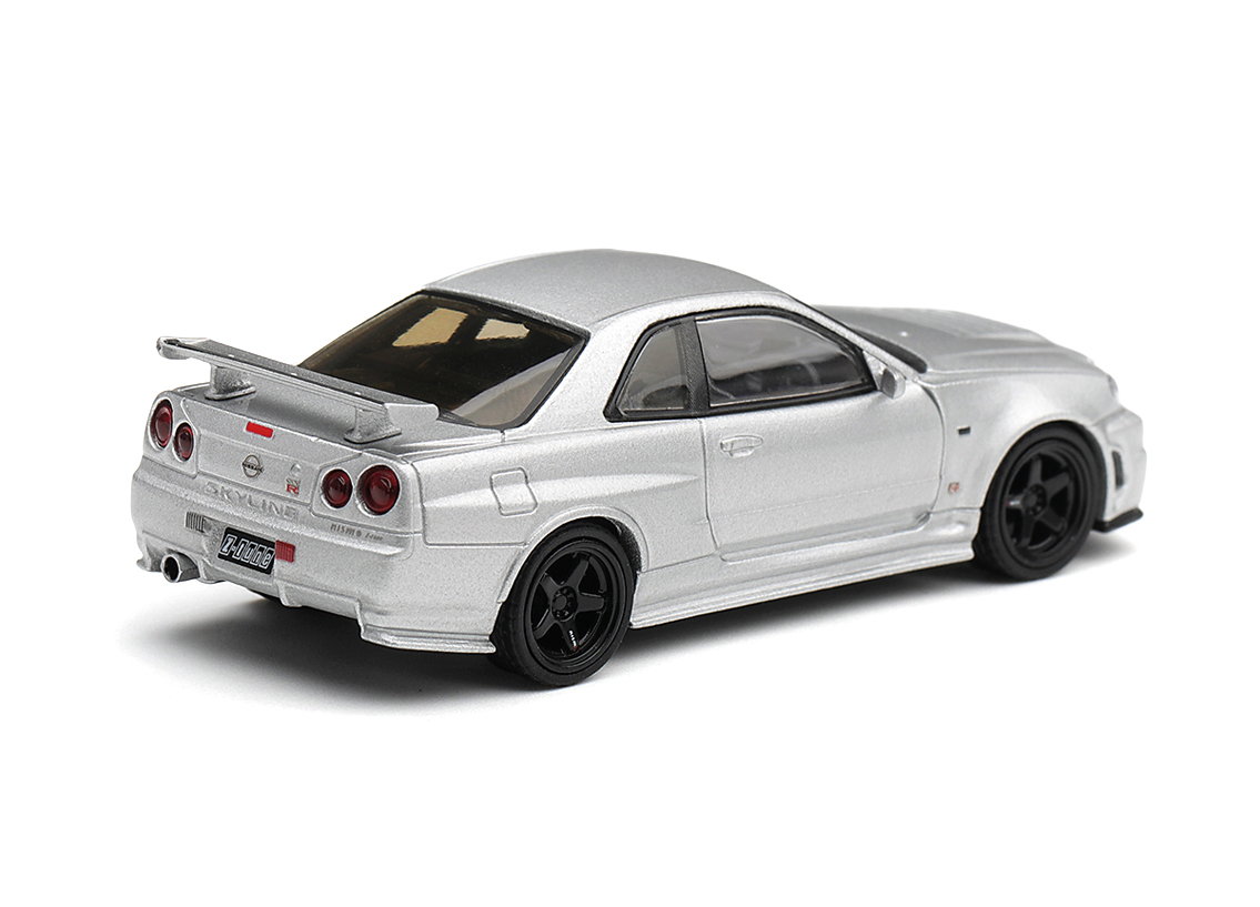 Nissan Skyline GT-R (R34) ZTUNE 1999 - silver metallic