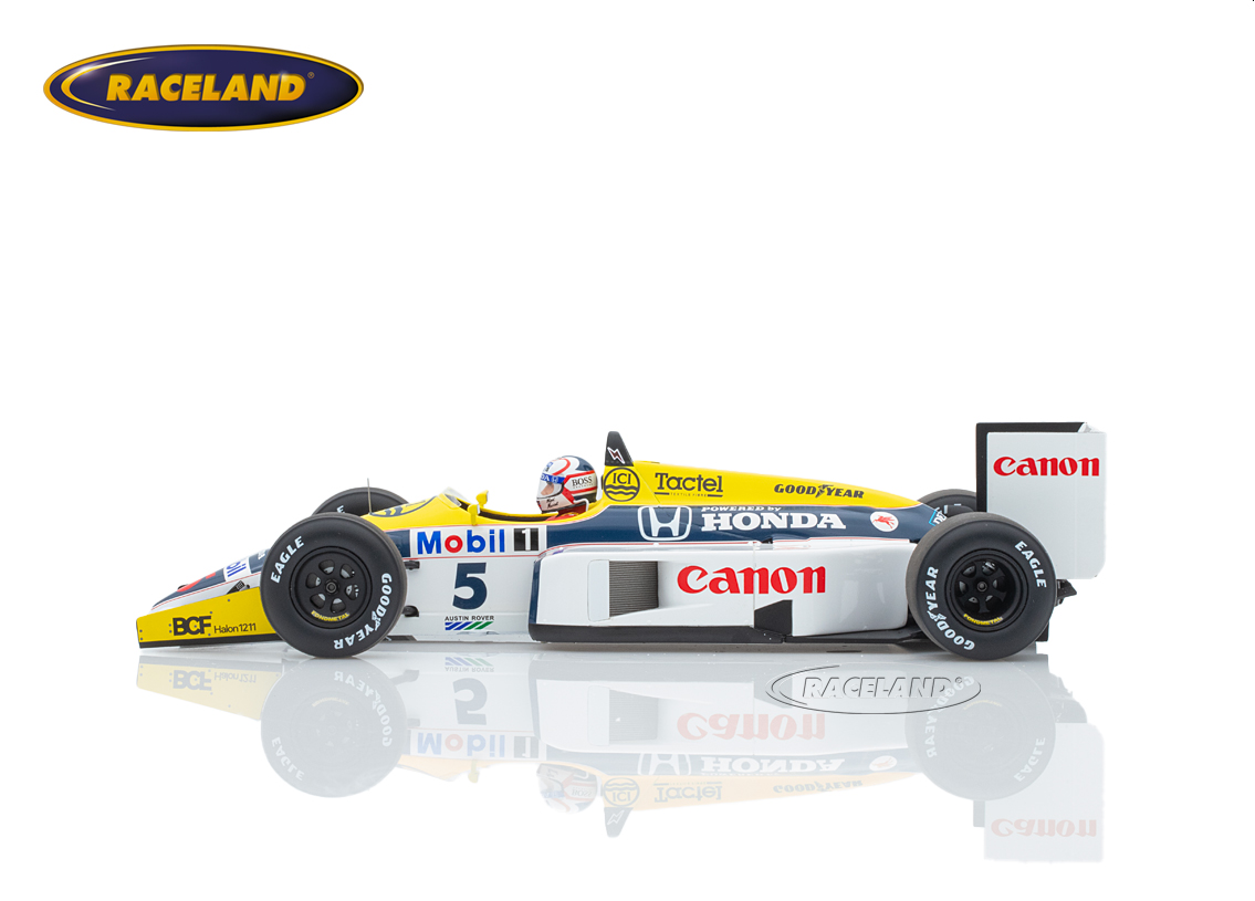 Williams FW11 Honda V6 F1 Canon winner British GP 1986