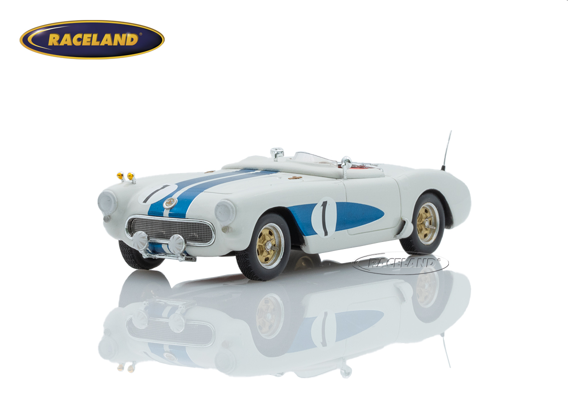 Chevrolet Corvette C1 Special Raceway Ent. 9° 12H Sebring 1956 winner S 8.0