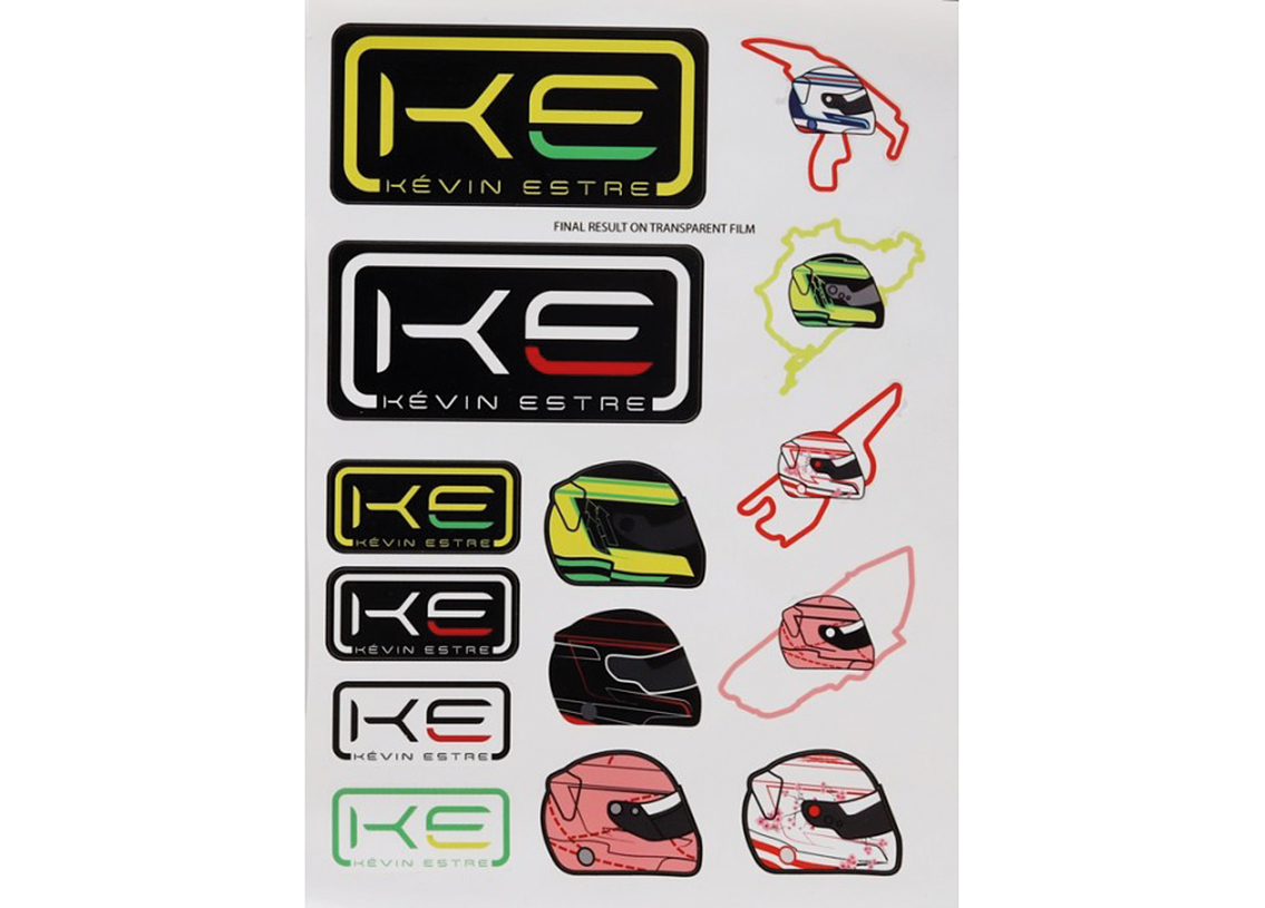 Sticker Set Kevin Estre Collection
