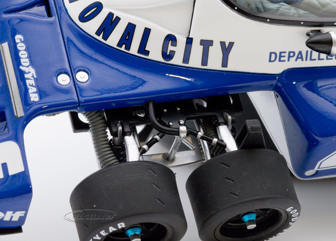 Tyrrell P34 Cosworth V8 F1 Sechsrad elf 2° Canadian GP Mosport 1977