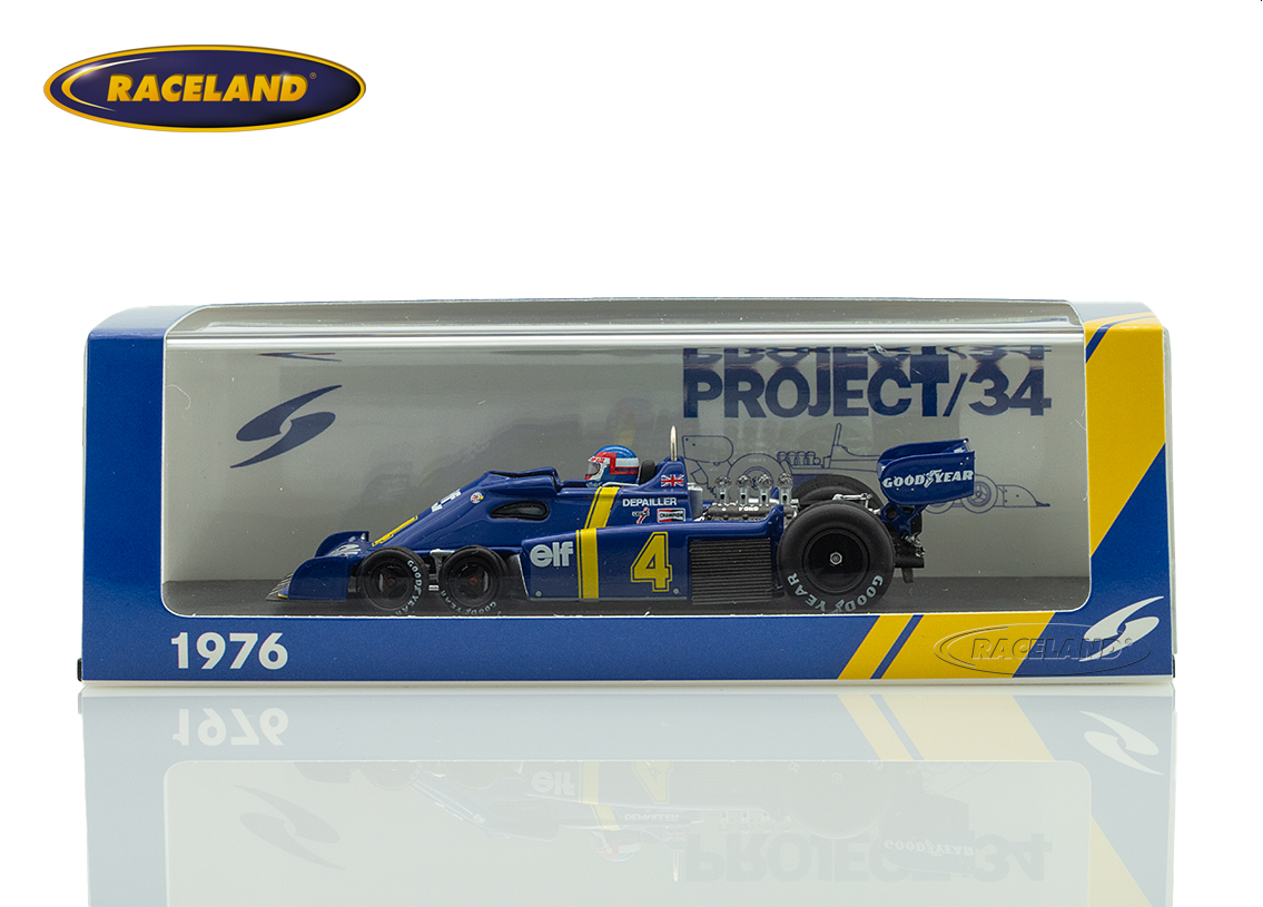 Tyrrell P34 Cosworth V8 elf Team Tyrrell F1 2° Swedish GP Anderstorp 1976
