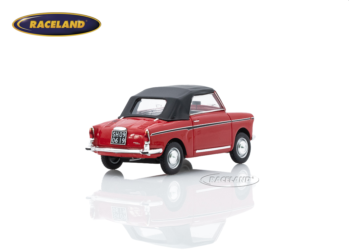 Autobianchi Bianchina Eden Roc convertible 1964 - red